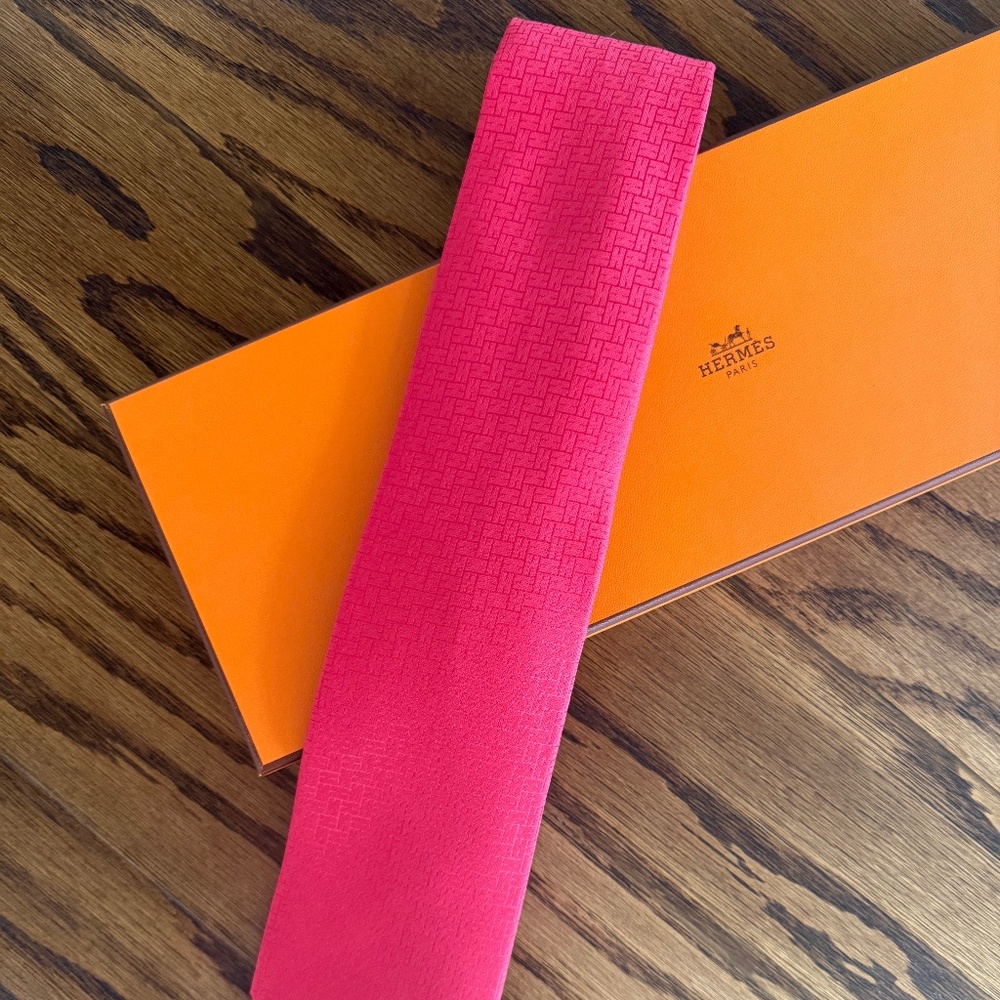 Hermes Silk Tie